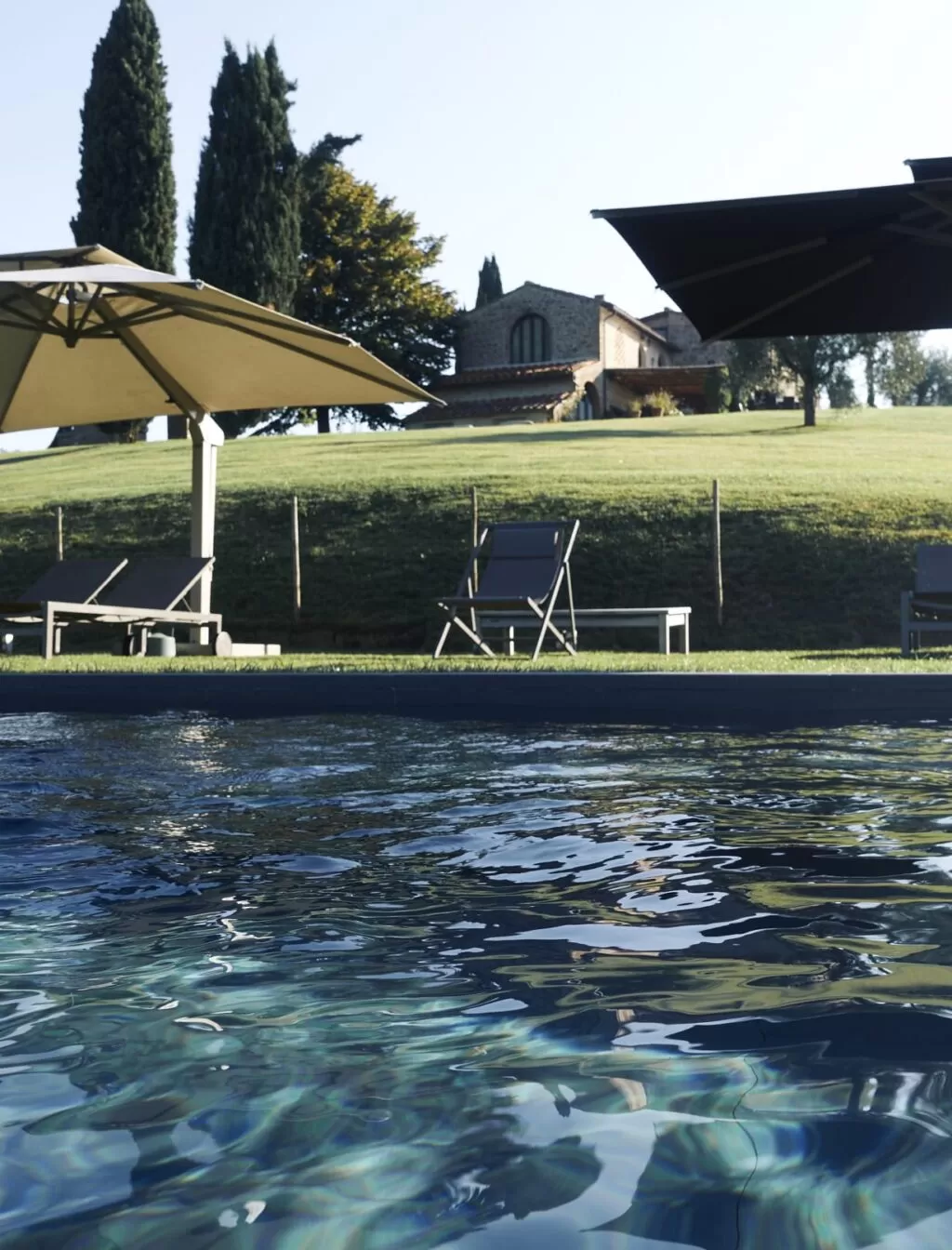 Swimming pool at Casetta Firenze