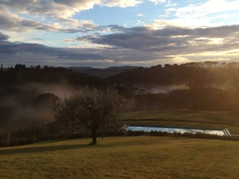Swimming pool at Casetta Firenze