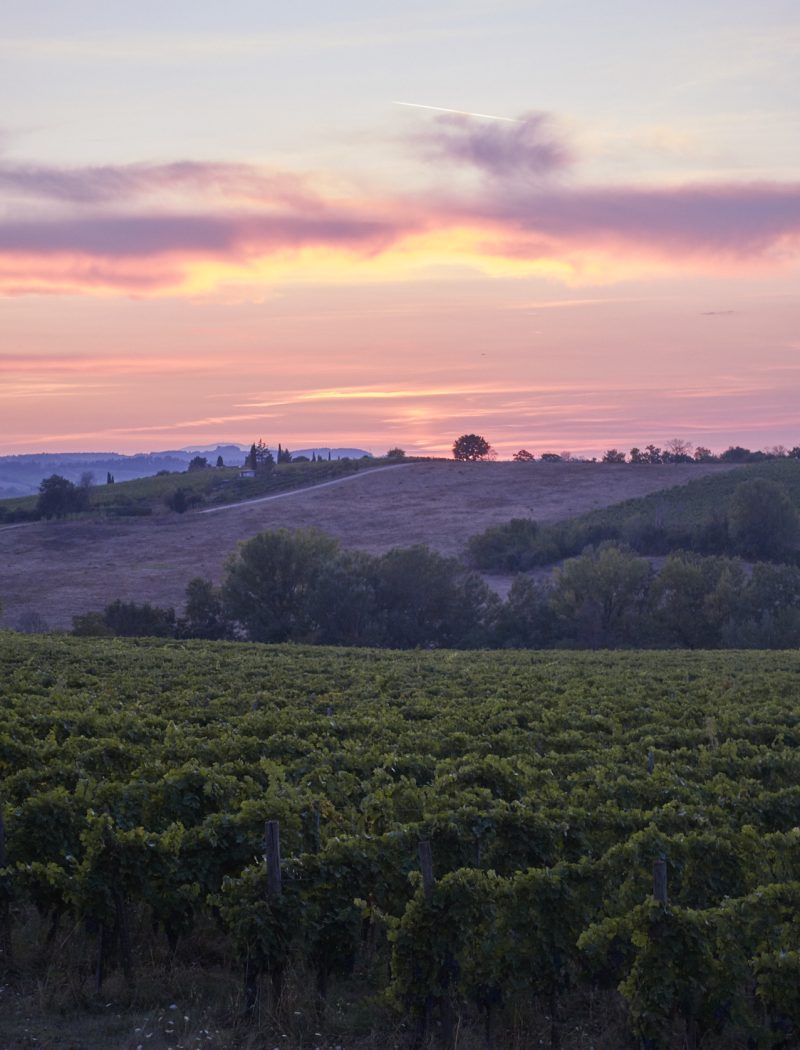 sunset at Casetta Firenze