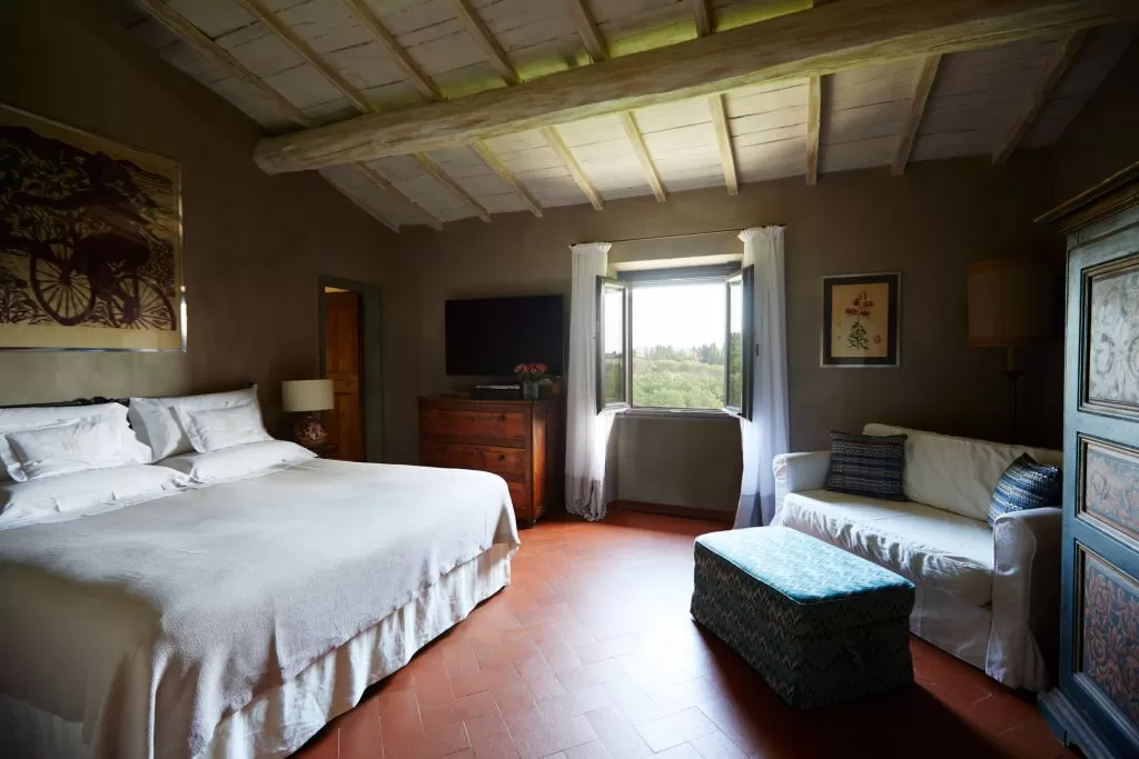 Bedroom at Casetta Firenze